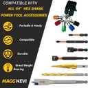 [MAGG HEVI] Tool Holster - Self Locking Multi Tool Holder - Improve The Way You Carry Your Power Drill, Driver, Multitool, Pneumatic, Multi-Tool and More on Your Belt (Quick-Change Extension)