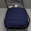 yescool Weighted Blanket for Adults (20 lbs, 60 x 80, Blue) Cooling Heavy Blanket for Sleeping Perfect for 190-210 lbs, Queen Size Breathable Blanket with Premium Glass Bead, Machine Washable