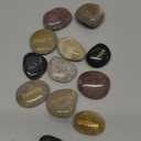 12 Pieces Inspirational Stones Natural Engraved Faith Rocks 12 Different Words Encouragement Amulets Gift for Prayer Friends and Family Religious Home Decor