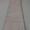 Valenrug Washable Rugs 2x12 - Stain Resistant 2x12 Area Rugs for Living Room, Non Slip Backing Large Area Rugs for Bedroom, Folable Machine Washable Area Rug (2'x12', Beige)