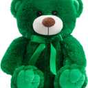 Super Color Teddy Bear Stuffed Animals Plush Toy for Children Girlfriend Family Congratulations Baby Shower Birthday Green 14 inch