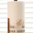 Lipper International 1138 Acacia Wood Standing Paper Towel Holder, 7-1/8" x 14-1/4"