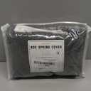 Box Spring Cover King Size - Jersey Knit & Stretchy Wrap Around 4 Sides Bed Skirt for Hotel & Home - King/Cal King/Olympic Queen, Heather Gray