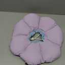 Cat Cone Collar,Cute Waterproof Cat Recovery Collar,Anti-Bite Lick Wound Healing Safety Elizabethan e Collar for Cats,Purple Flower All-Season Style