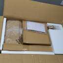 39" Boho Rattan Chandelier 6-Lights Boho Dining Room Light Fixture Vintage Rustic Industrial Pendant Light, Large Adjustable Chandelier Ceiling Lighting for Kitchen Island Living Room Bedroom