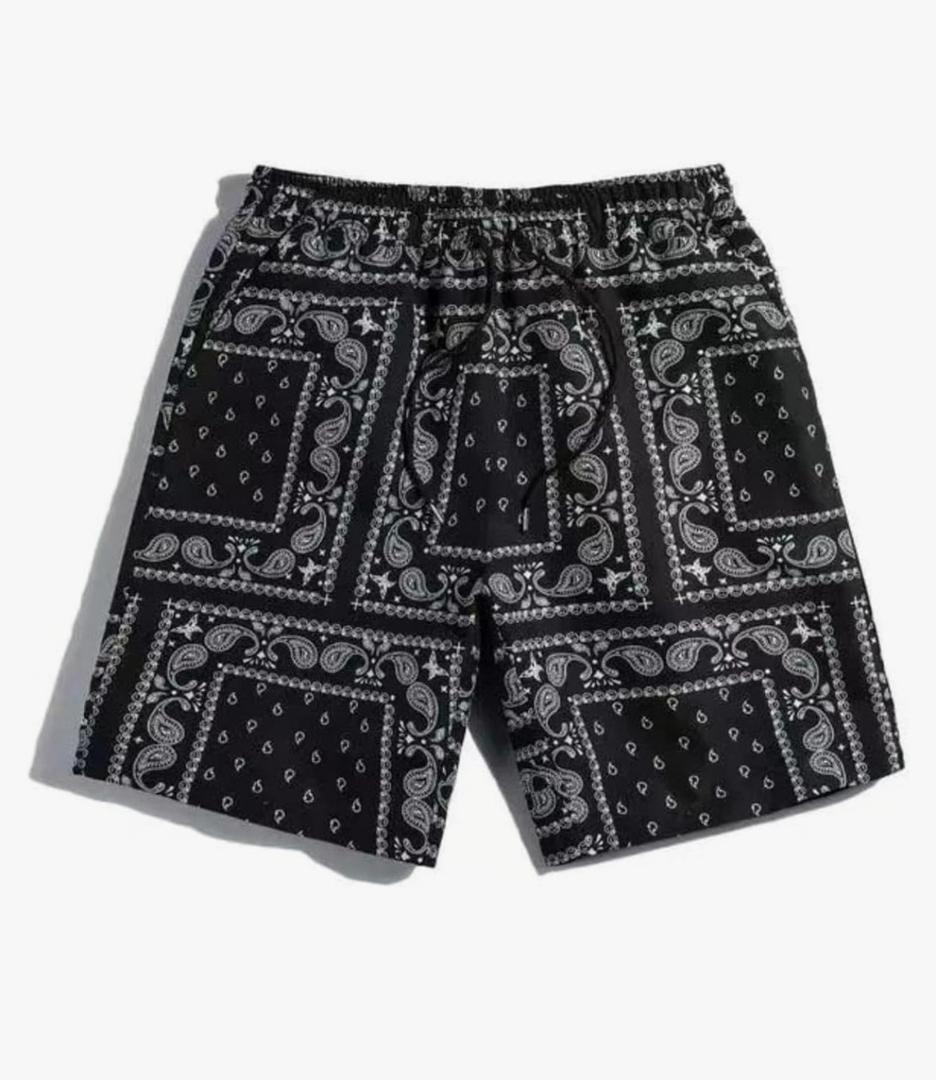 Bloonexus Mens Graphic Shorts 5 Inch Sports Basketball Summer Mesh Workout Running Casual Elastic Waist with Drawstring M