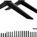 TV Legs for TCL Roku TV Stand Legs, for 28" 32" 40" 43" 49" 50" 55" 65" Roku Smart TV, Replacement Legs for TCL TV Legs 55S401 50S546 50S423 43S431 40S325 28S405 with Screws