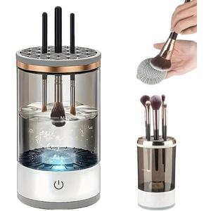 Electric Makeup Brush Cleaner Machine, Cosmetic Brush Cleaner, 2025 Automatic Spinning Rinse Hero Brush Cleaner Makeup Brush - Valentine Gift for her
