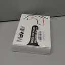 Morvally Short Blonde Wavy Bob Wig with Bangs for Women 16 Inches Natural Synthetic Hair Wavy Wigs