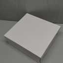 Rominz Women's Winter Snow Boots - Waterproof Black Fur Lined Warm Mid Calf Non-Slip Ankle Boots - White Lace-Up Platform (8)