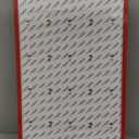 wyooxoo 20x30 Poster Frame Made Of Solid Wood Red Picture Frames Display Pictures 16x24 with Mat or 20x30 Without Mat Colorful Frame For Horizontal Vertical Wall Mounting