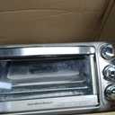 Hamilton Beach 4-Slice Toaster Oven with 5 Cooking Modes (Bake, Broil, Keep Warm Toast & Bagel) with Stay On & Auto Shutoff, 2 Rack Positions, 1100 Watts and 3 Accessories, Stainless Steel (31143)