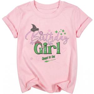 LOTUCY Birthday Girl Outfit for Kids Its Me Hi Im The Birthday Girl Shirt | Birthday Party TopsToddler Kid Girls Tie Dye T-Shirt B-Day Gifts (Pink)