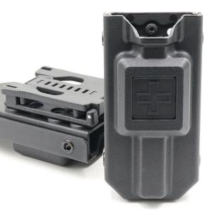 Tourniquet Holder, Tourniquet Case Compatibility with Tourniquet Gen 7, Adjustable Molle Tourniquet Pouch Mounting Adapter Fits up to a 2.3" Belt (1 Pack)