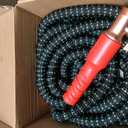 Pocket Hose Ballistic Double UV Edition 50 FT Expandable Garden Hose w/Pocket Pivot Swivel Connector, Anti-Burst Sleeve Reinforced w/Bulletproof Fiber, Lightweight, No-Kink, Compact, AS SEEN ON TV