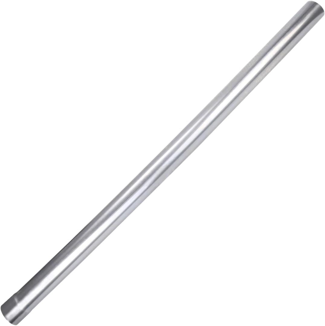 A-KARCK Straight Exhaust Pipe 2.5" OD, Mild Steel 35" Long Mandrel Exhaust Tube, Custom Your Own Exhaust System