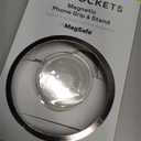 PopSockets Phone Grip for MagSafe, Magnetic Holder, Phone Stand - Clear