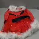 Toddler Baby Girl Christmas Dress Santa Claus Dress Princess Dress Cute Christmas Outfit (2-3T, Red Long Sleeve)