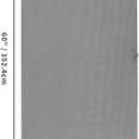 POLYTE 430 GSM Polyester Polyamide Microfiber Oversize Quick Dry Lint Free Bath Towel, 60 x 30 in, 4 Pack (Waffle Weave)