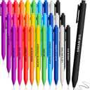Epakh 30 Pieces Ballpoint Pens, Fun Motivational Quotes, Colorful, Smooth Writing, Novelty Gift