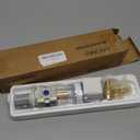 Pneumatic Air Compressor Filter Regulator Combo 1/4" NPT 150 PSI w/Adjustable Gauge-Water Separator,Metal Bracket,Manual Drain,5 Micron Brass Cartridge