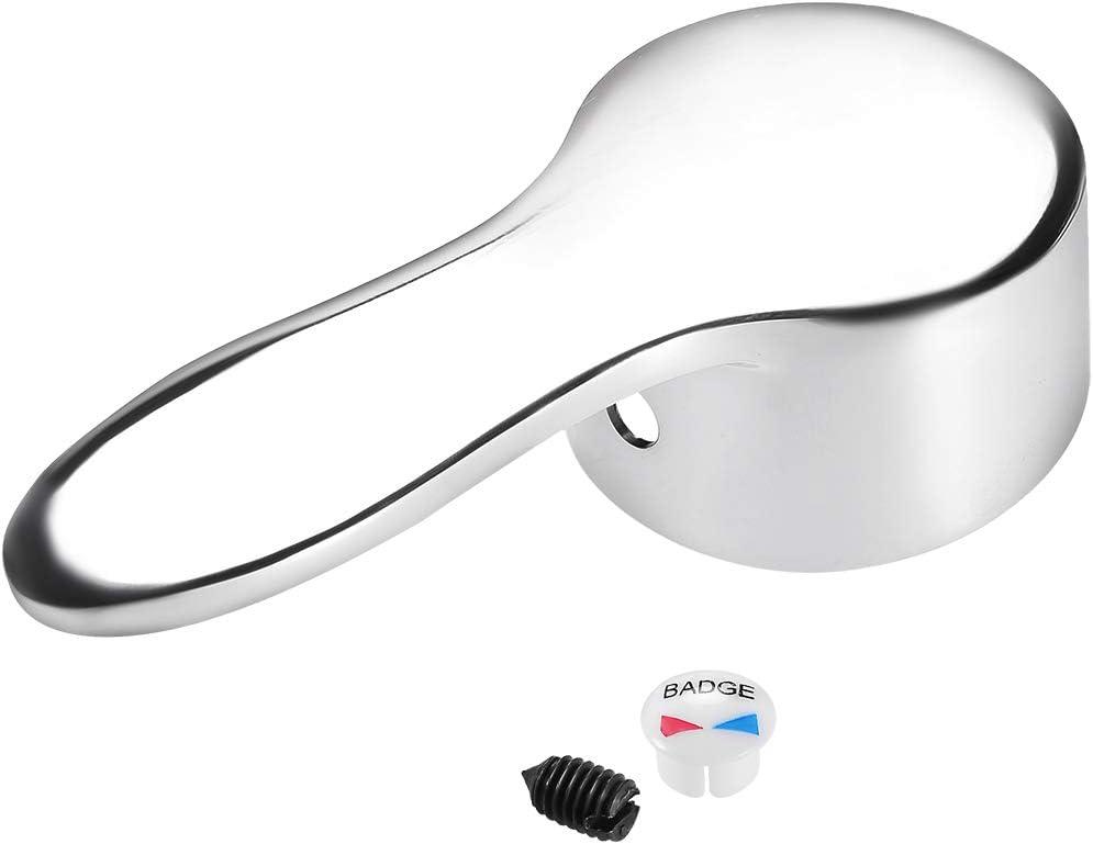 uxcell Faucet Lever Handle,35mm Cartridge Universal Replacement Metal Lever Handle Kit