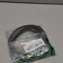 BC Belts Women's Thin Leather Belt Strap with Vintage Distressed Texture 1" Wide with Snaps (Medium (30-32), Black)