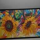 Framed Large Wall Art for Living Room, Sunflower Canvas Wall Decor, Flower Pictures Painting, Natural Landscape Artwork for Living Room Bedroom Office 60L'' × 30W''