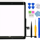 for iPad 7/8 (7th 8th Gen) Screen Replacement Digitizer Touch Glass 10.2", for 7th 8th Generation A2197 A2198 A2200 A2270 A2428 A2429 A2430, Full Repair Kit+Home Button[NO TouchID Chip] [NO LCD]