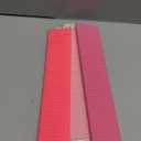 LuSeren 120 Pcs Pink Hair Ties for Women, No Damage Soft Seamless Nylon Hair Elastics for Thick Hair, Ponytail Holders, 3 Gradient Pink Hair Accessories