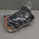 Chicduo Girls Printing Fleece Lined Leggings Kids Warm Winter Pants Girls Stretch Thick Tights, 5-6Y