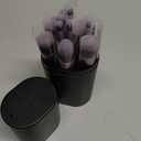 BS-MALL Makeup Brushes Premium Synthetic Foundation Powder Concealers Eye Shadows 14 Pcs Purple for Makeup Beginner or Professional with Travel Case