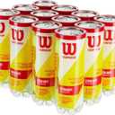 WILSON Championship Tennis Balls (12 Can Case (36 Balls))