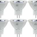 Sunlite 40754 Halogen MR11 20 Narrow Spot Light Bulb, 20 Watts, 12 Volts, 2-Pin (GU4) Base, Dimmable, 100 CRI, 2,000 Hour Life Span, 6 Pack 3200K - Warm White