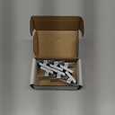 Grtard 6Pack Magnetic Clips Heavy Duty, White Magnet Clips for Fridge, Refrigerator Magnets, Strong Magnetic Clip,Scratch Free Magnets with Clip for Refrigerator, Whiteboard, Cruise, Locker (White)