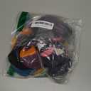 Hylaea Unisex Non Slip Socks with Grip for Yoga, Hospital, Pilates, Barre | Ankle, Cushioned (Small-Medium, 3 Pairs Yellow Blue Brown)