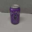 OLIPOP Prebiotic Soda Pop, Classic Grape, Pantry Pack Packed with Prebiotics, Fiber, and Botanicals, Gluten Free, GMO Free, 12oz (12-Cans) BBD: 09/27/2027