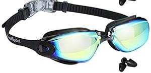 EverSport Swim Goggles Pack of 1 Swimming Goggles Anti Fog for Adult Men Women Youth Kids