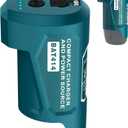 Upgrade 12V USB Power Source Charger Adapter for Bosch Professional 12V Battery, Type-C Input, USB Output & DC Output for 12 V Heating Coat (only Adapter)