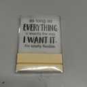 Funny Office Gift Humor Gifts for Coworker Colleague Leader Boss Office Clear Desk Decorative Sign Acrylic Sign With Wooden Stand for Desk Table Shelf (EVERY)