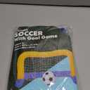 Inflatable Soccer With Goal Game Inflates To 39.5 in x 19.7 in x 22.01 in 2 Pack