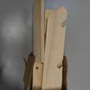 4-Tier Wooden Display Riser, Wooden Cupcake Stand Tiered Countertop Display Shelf for Retail Display, Rustic Tiered for Tabletop Shows and Home Cupcake Display Stand Using