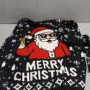 Pullover Sweaters For Men Funny Snowflake Santa Hilarious Xmas Claus Soft Pullover Long Sleeve Knitted Sweaters Black, Medium