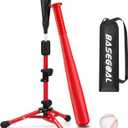 Baseball Tee for Kids,Youth Stand Set,Teeball Set,Youth Baseball,Softball Batting Tee Set,Easy Adjustable Height