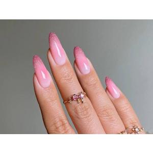 Fake nails Pink DIY