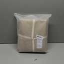 TIPTOE BEAR Duvet Cover Set, 100% Washed Cotton 3 Piece Set with Zipper Closure, Ultra Soft Breathable Chic Bedding, 1 Duvet Cover and 2 Pillow Shams, Beige King Size 104"x 90"(No Comforter)