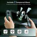 Pequecom Hard Carrying Case for Nintendo Switch 2 (2025) - 3-in-1 Starter Kit with 2 Screen Protectors & Secure Straps, Shockproof Travel Storage Shell Pouch, Portable Console Organizer, Black