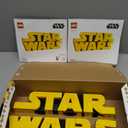 LEGO Star Wars Brick-Built Star Wars Logo - Building Set for Adults 18+ - Star Wars Gift Idea for Birthdays - Collectible DIY Model Kit - Home Decor Idea for Fans of The Movie Series - 75407