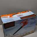 BLACK+DECKER Electric Leaf Blower, Handheld Blowers for Lawn Care, Lightweight, 180 MPH 180 CFM, 7-Amp, Corded (LB700)