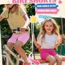 3 Pack Girls Bike Shorts 5-14 Years